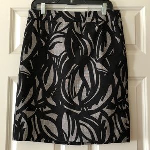 Ann Taylor size 8 pencil skirt cotton and spandex